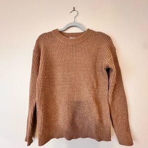 Time and Tru Men's Tan Crewneck Sweater